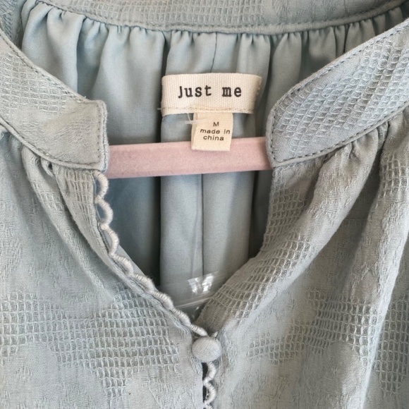 NWT Red Dress Boutique Sage Puff Sleee Dress - Picture 7 of 14